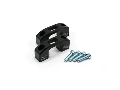 Charvonia Design Bed Tie-Down Anchors; Black (04-25 Frontier)