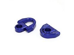 Charvonia Design Billet Tie Down D-Rings, Blue Anodize (20-25 Jeep Gladiator JT)