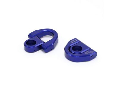 Charvonia Design Billet Tie Down D-Rings, Blue Anodize (20-25 Jeep Gladiator JT)