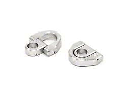 Charvonia Design Billet Tie Down D-Rings, Silver Anodize (20-25 Jeep Gladiator JT)