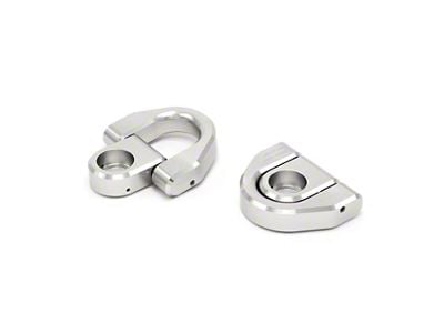 Charvonia Design Billet Tie Down D-Rings, Silver Anodize (20-25 Jeep Gladiator JT)