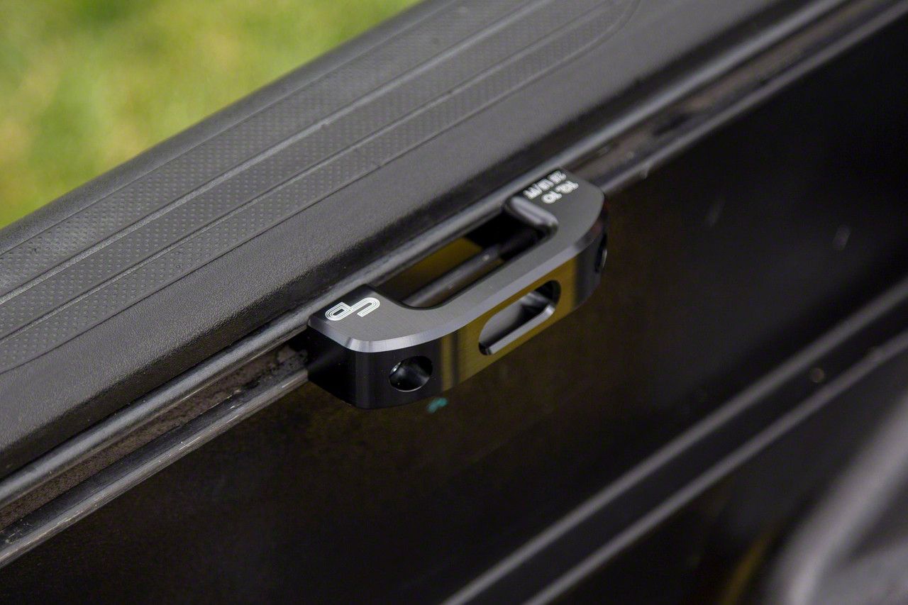 Jeep Gladiator Rail TieDown Anchors; Black (2024 Jeep Gladiator JT