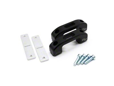 Charvonia Design Rail Tie-Down Anchors; Black (20-25 Jeep Gladiator JT w/ Trail Rail System)