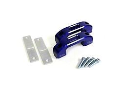 Charvonia Design Rail Tie-Down Anchors; Blue Anodize (20-25 Jeep Gladiator JT w/ Trail Rail System)