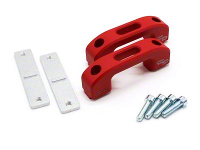 Charvonia Design Rail Tie-Down Anchors; Red (20-25 Jeep Gladiator JT)