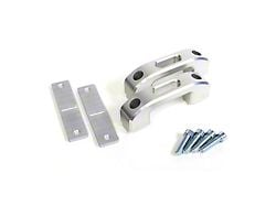 Charvonia Design Rail Tie-Down Anchors; Silver Anodize (20-25 Jeep Gladiator JT w/ Trail Rail System)