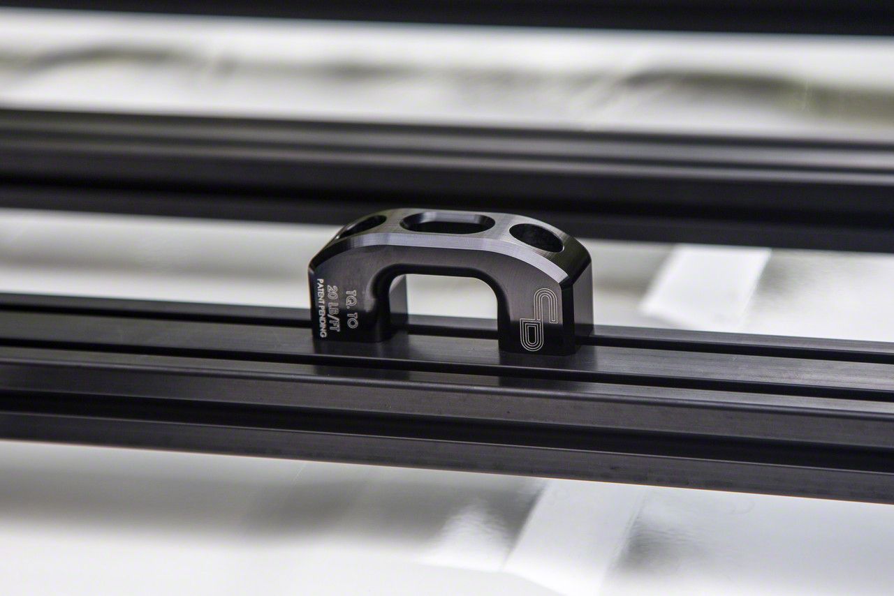 Jeep Gladiator Roof Rack TieDown Anchors; Black (Universal; Some