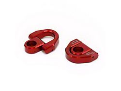 Charvonia Design Billet Tie Down D-Rings, Red Anodize (05-25 Tacoma)