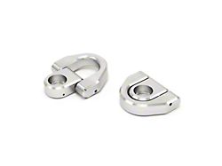 Charvonia Design Billet Tie Down D-Rings, Silver Anodize (05-25 Tacoma)