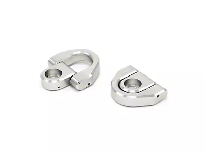 Charvonia Design Billet Tie Down D-Rings, Silver Anodize (05-25 Tacoma)