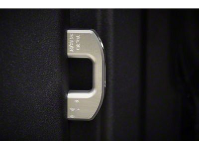 Bed Tie-Down Anchors; Silver (07-25 Tundra)