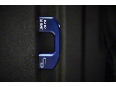 Bed Tie-Down Anchors; Blue (07-25 Tundra)
