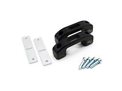 Charvonia Design Rail Tie-Down Anchors; Black (07-25 Tundra w/ OEM Bed Rails)