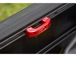 Rail Tie-Down Anchors; Red (07-25 Tundra)