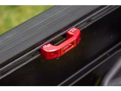 Rail Tie-Down Anchors; Red (07-25 Tundra)