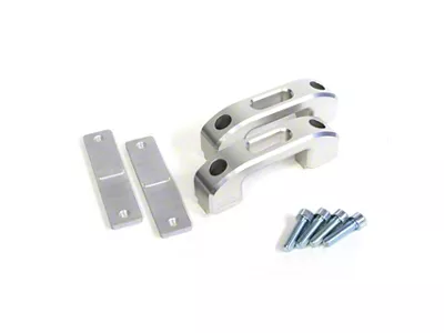 Charvonia Design Rail Tie-Down Anchors; Silver Anodize (07-25 Tundra w/ OEM Bed Rails)