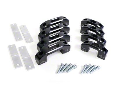 Charvonia Design Tie-Down Kit; Black Anodize (07-25 Tundra)