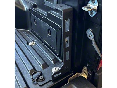 Chassis Unlimited Bed Support Stiffeners; Black Textured (24-25 Tacoma)
