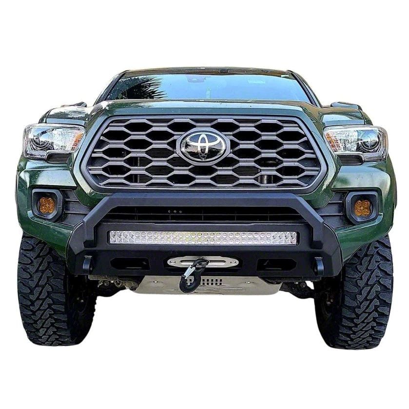 Chassis Unlimited Prolite Winch Front Bumper; Black Textured