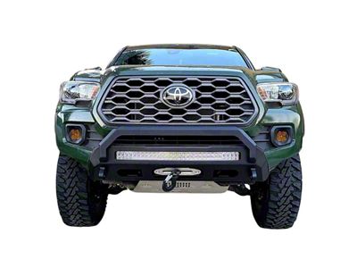 Chassis Unlimited Prolite Winch Front Bumper; Black Textured (16-23 Tacoma)
