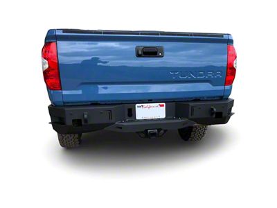Chassis Unlimited Octane Series Rear Bumper; Not Pre-Drilled for Backup Sensors; Black Textured (07-13 Tundra)
