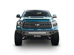 Octane Series Winch Front Bumper; Not Pre-Drilled for Front Parking Sensors; Black Textured (14-21 Tundra)