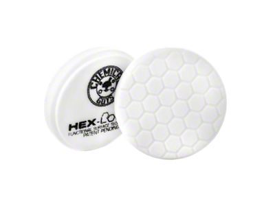 Chemical Guys White Hex-Logic Light-Medium Polishing Pad; 6.50-Inch