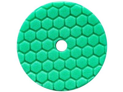 Chemical Guys Green Hex-Logic Quantum Heavy Polishing Pad; 6.50-Inch
