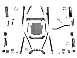Clayton Off Road 6.50-Inch Long Arm Suspension Lift Kit with Rear Coil Conversion (84-01 Jeep Cherokee XJ)