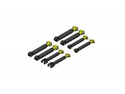 Clayton Off Road Adjustable Short Front and Rear Control Arms (84-01 Jeep Cherokee XJ)