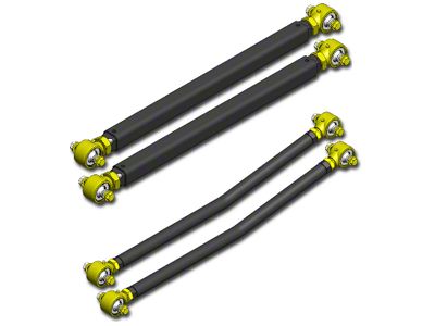 Clayton Off Road Pro Series Long Rear Coil Conversion Control Arm Kit (84-01 Jeep Cherokee XJ)