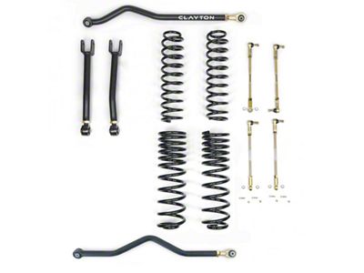 Clayton Off Road 1.50-Inch Ride Right+ Suspension Lift Kit (20-25 3.0L EcoDiesel Jeep Gladiator JT)