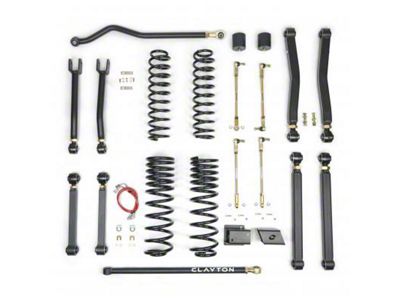 Clayton Off Road 3.50-Inch Overland Plus Suspension Lift Kit (20-25 3.0L EcoDiesel Jeep Gladiator JT)