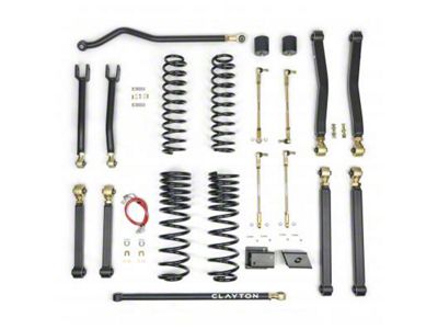 Clayton Off Road 3.50-Inch Premium Suspension Lift Kit (21-25 3.0L EcoDiesel Jeep Gladiator JT)