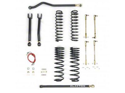 Clayton Off Road 3.50-Inch Ride Right+ Suspension Lift Kit (20-25 3.0L EcoDiesel Jeep Gladiator JT)