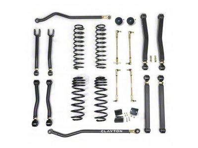 Clayton Off Road 1.50-Inch Overland Plus Suspension Lift Kit (18-25 2.0L or 3.6L Jeep Wrangler JL)