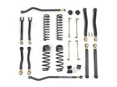 Clayton Off Road 1.50-Inch Premium Suspension Lift Kit (18-25 3.0L EcoDiesel Jeep Wrangler JL)