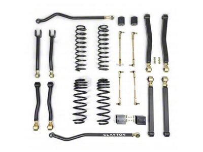 Clayton Off Road 2.50-Inch Premium Suspension Lift Kit (18-25 2.0L or 3.6L Jeep Wrangler JL)