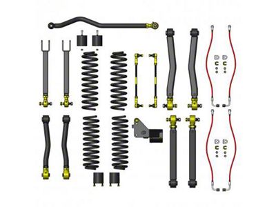 Clayton Off Road 3.50-Inch Premium Suspension Lift Kit (07-18 Jeep Wrangler JK)