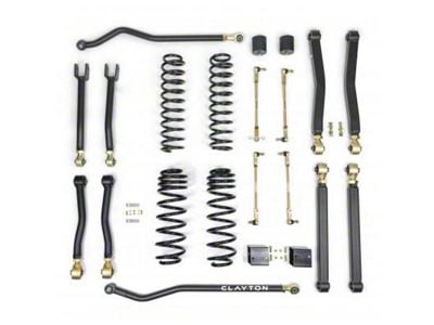 Clayton Off Road 3.50-Inch Premium Suspension Lift Kit (18-25 2.0L or 3.6L Jeep Wrangler JL)