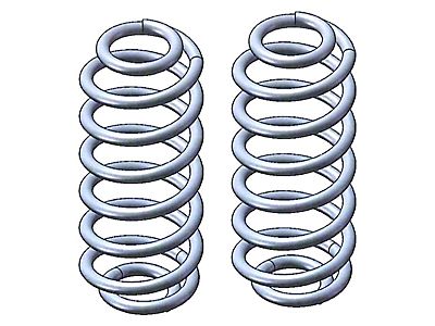 Rubicon Express RE1376P - JK 3.5in 4DR Coil Rear