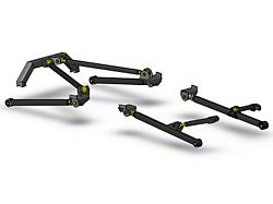 Front and Rear Long Arm Upgrade Kit (97-06 Jeep Wrangler TJ, Excluding Unlimited)