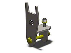 Front Track Bar Drop Bracket for 4 to 7-Inch Lift (97-06 Jeep Wrangler TJ)