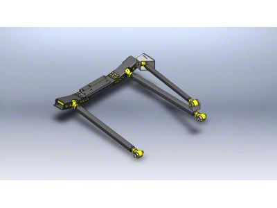 Clayton Off Road Pro Series 3-Link Front Long Arm Upgrade Kit (07-18 Jeep Wrangler JK)