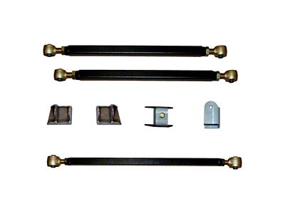 Clayton Off Road Pro Series 3-Link Front Upgrade Kit (04-06 Jeep Wrangler TJ Unlimited)