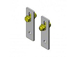 Clayton Off Road Stainless Steel Front Brake Line Bracket Extensions (18-25 Jeep Wrangler JL)