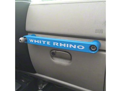 CMM Offroad Grab Bar with 20mm Ball; Black (97-06 Jeep Wrangler TJ)