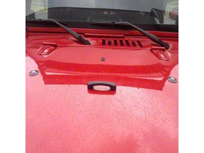 CMM Offroad Hood Kit; Black (97-18 Jeep Wrangler TJ & JK)