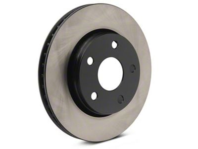 C&L OE Replacement Black Coated Rotor; Front (07-18 Jeep Wrangler JK)