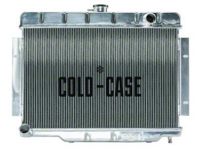 COLD-CASE Radiators Aluminum Performance Radiator with Dual 12-Inch Fans (76-85 Jeep CJ7 w/ Automatic Transmission)